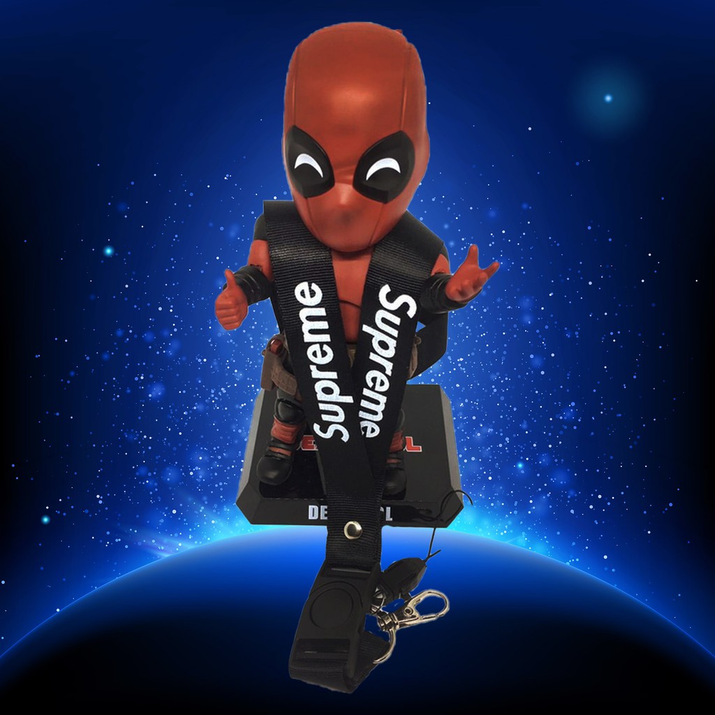 

Lanyard Tali Gantungan id card Hypebeast Supreme premium FREE STICKER