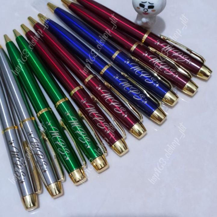 

[KODE ZMJ] Pulpen Parker HS-222 Custom Laser Grafir Nama | Pena Ballpoint Cina Biasa | Pulpen TW Metal Promosi | Pen Metal Hadiah kado Wisuda Ulang Tahun Valentine souvenir Wedding acara seminar
