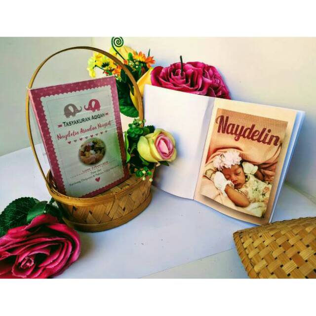 Buku tasyakuran Aqiqah