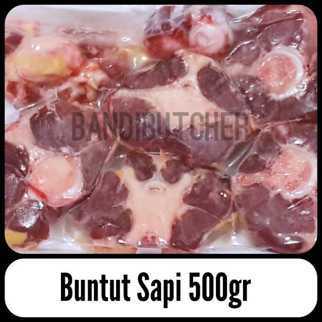 Buntut Sapi / Oxtail Impor Kualitas Super Center Cut Daging Tebal Bandi Fish