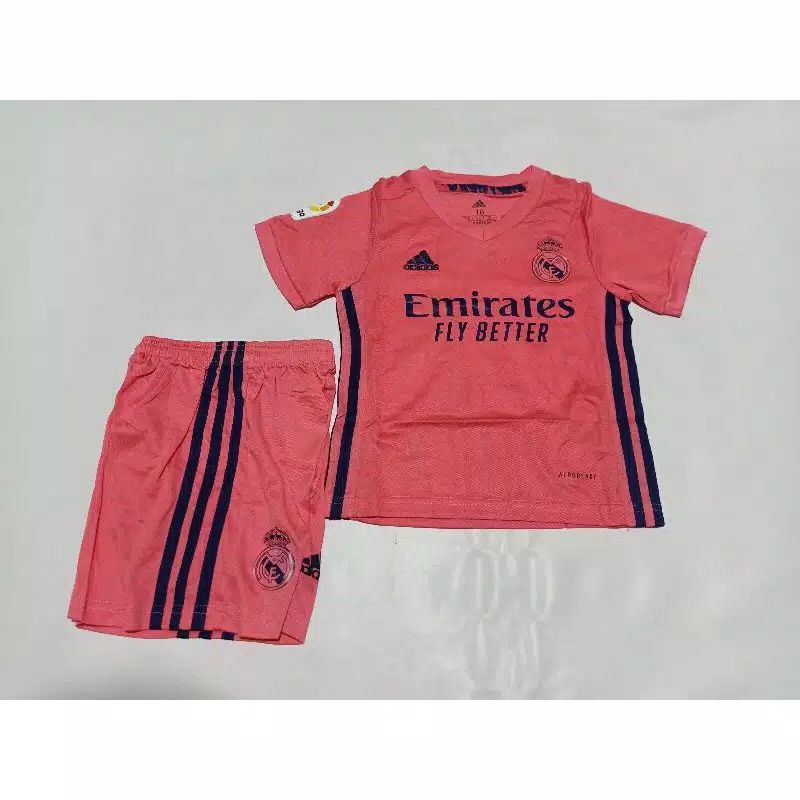 Jersey baju bola real Madrid away kids anak anak 2020 2021 GO
