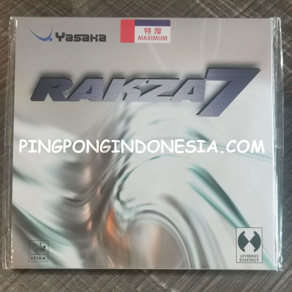 YASAKA Rakza 7 - Rubber/Karet Pingpong Tenis Meja Bat Bet