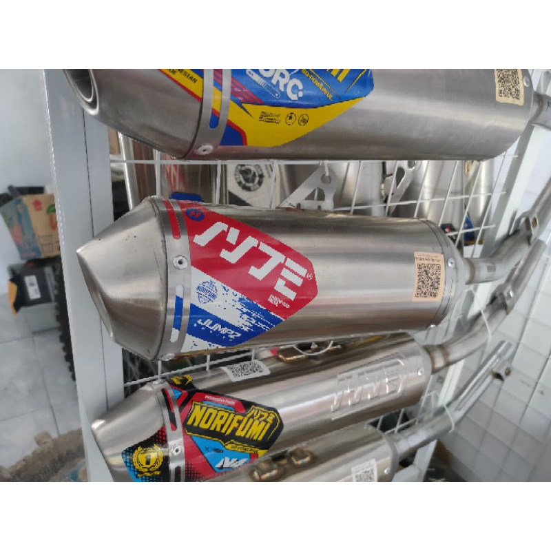 knalpot norifumi jumpz original pnp klx D-Tracker