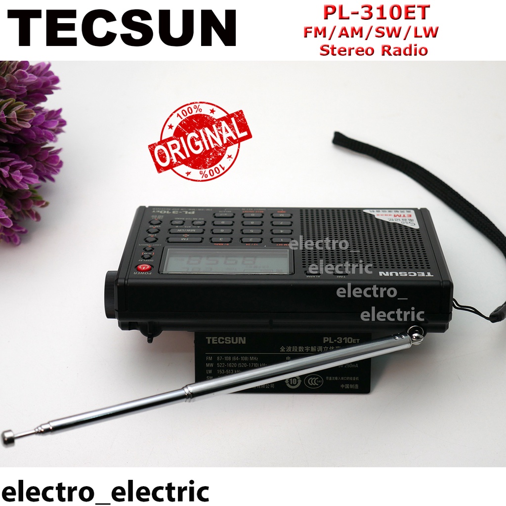 Radio Tecsun PL 310ET AM/FM/SW/LW Original