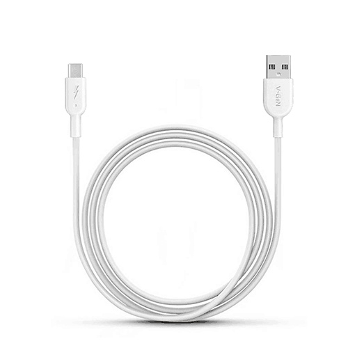 Kabel Data USB Type C V-GeN VCB-17 Fast Charging Kabel VGEN 1 Meter 1m