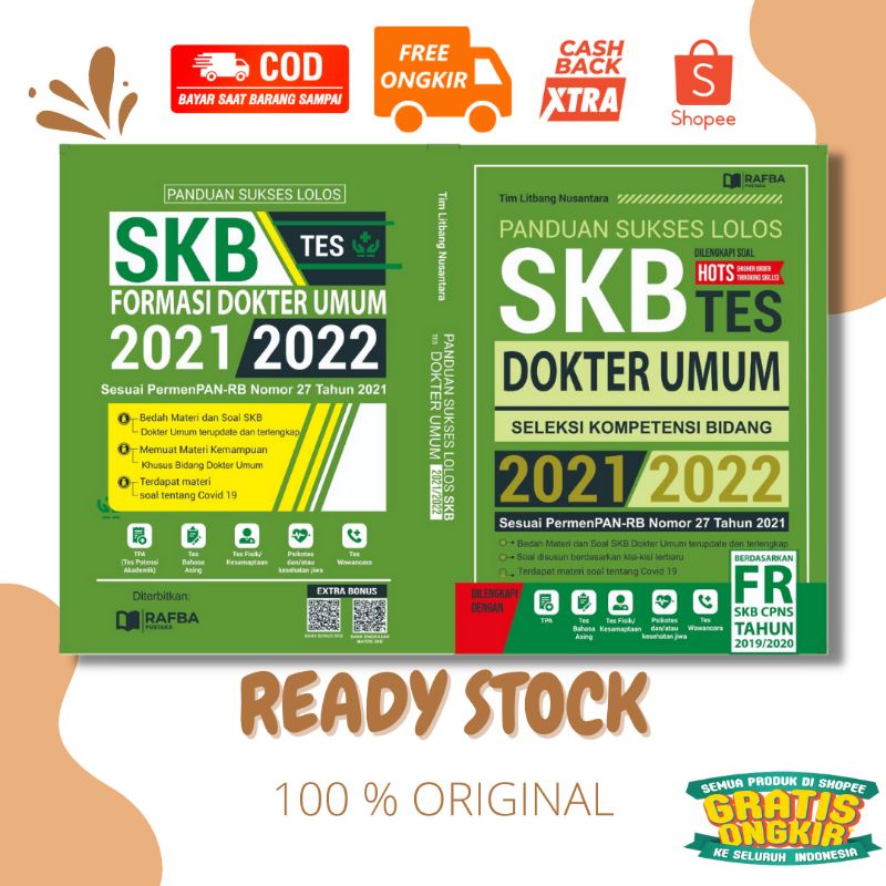 BUKU SKB DOKTER UMUM 2021/2022 (Sesuai Kisi-kisi PermenpanRB Terbaru)