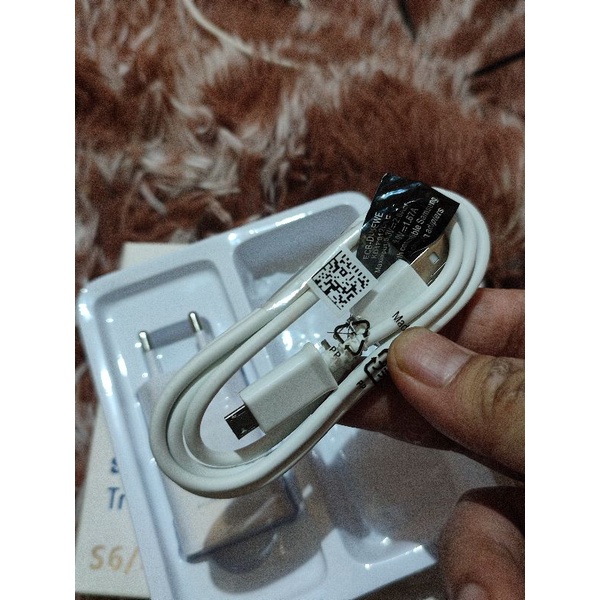 kepala charger dan kabel untuk samsung S6 S7 S8 micro usb port / casan hp samsung