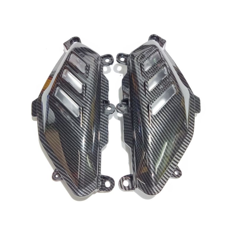 Cover sirip samping Yamaha Nmax karbon Sirip Body samping Nmax belakang carbon
