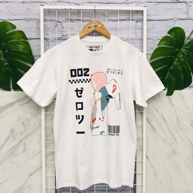 Tshirt Zero Two Battle Suit Anime Manga Premium Unisex