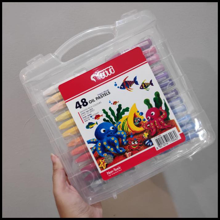 

Diskon Crayon Titi 48 Warna - Oil Pastel