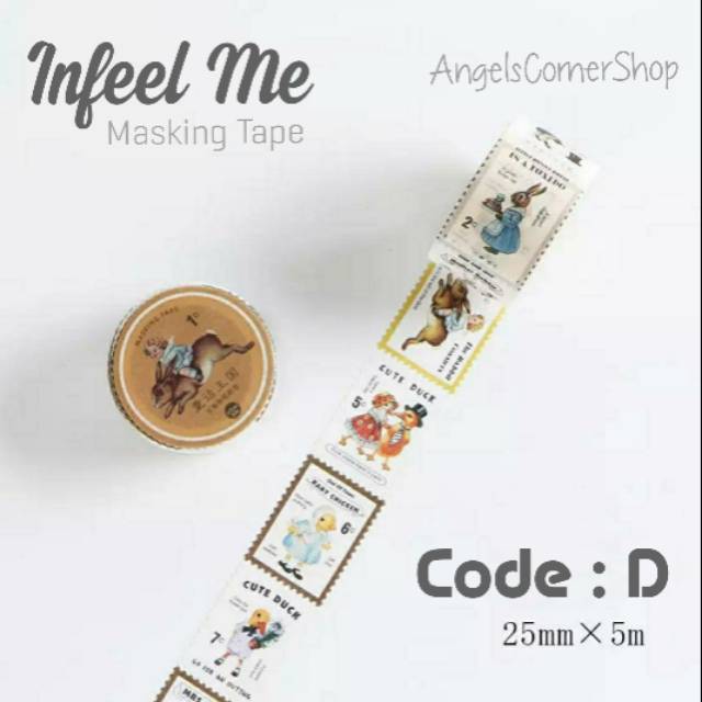 

Washitape Stamps by Infeel Me - Code : D