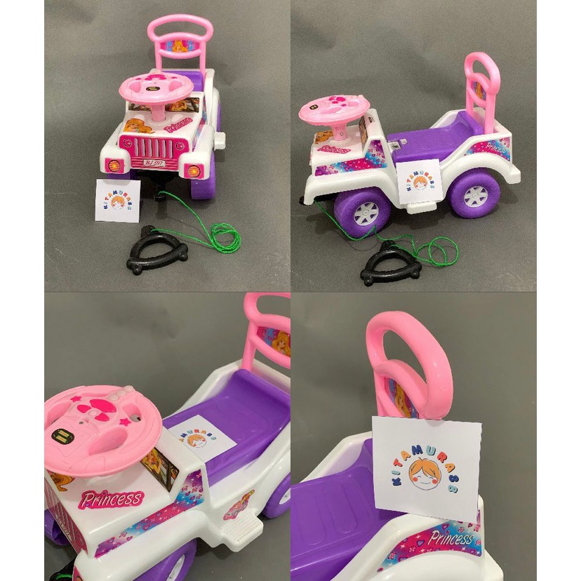 Mainan Anak Tunggang Mobil lucu Gemas Murah - SHPS TOYS - BJ 597