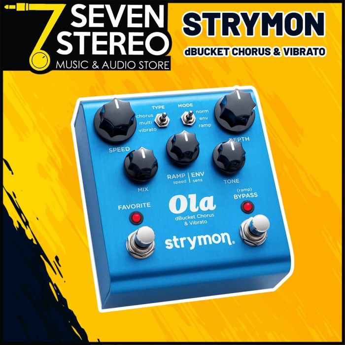 Strymon Ola dBucket Chorus &amp; Vibrato Guitar Effects Pedal