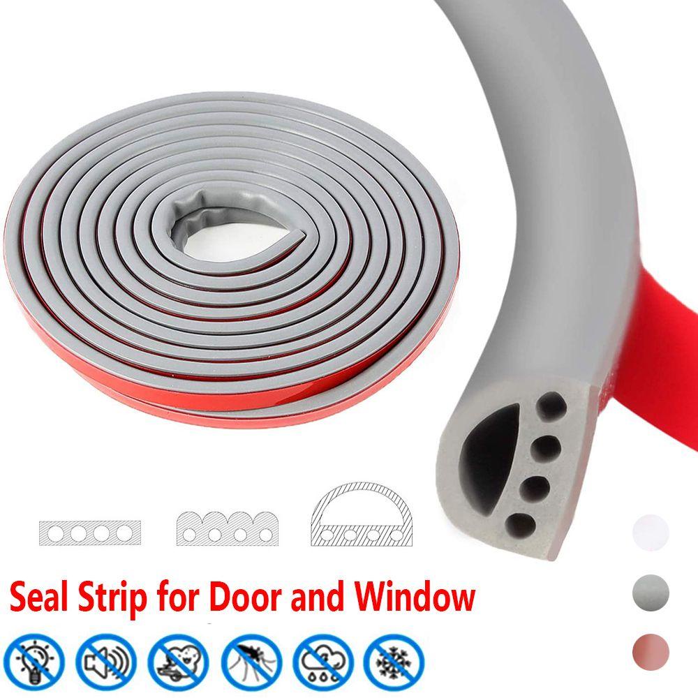 TOP 6m Sealing Strip Anti Tabrak Kedap Suara Self-adhesive Draft Excluder