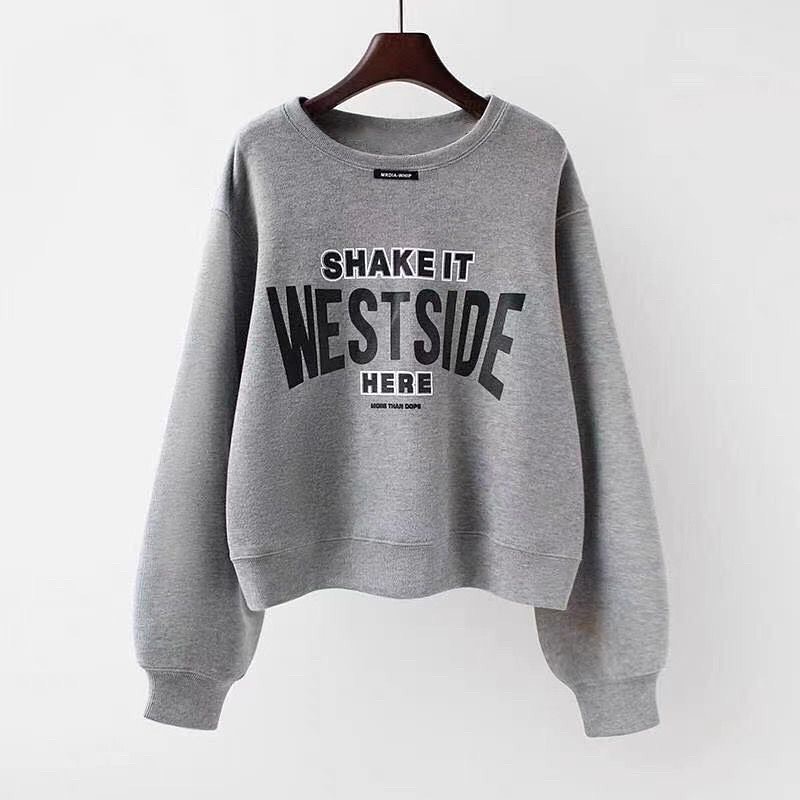 Shake It West Side Here Sweater Outerwear Sweater Korean Style