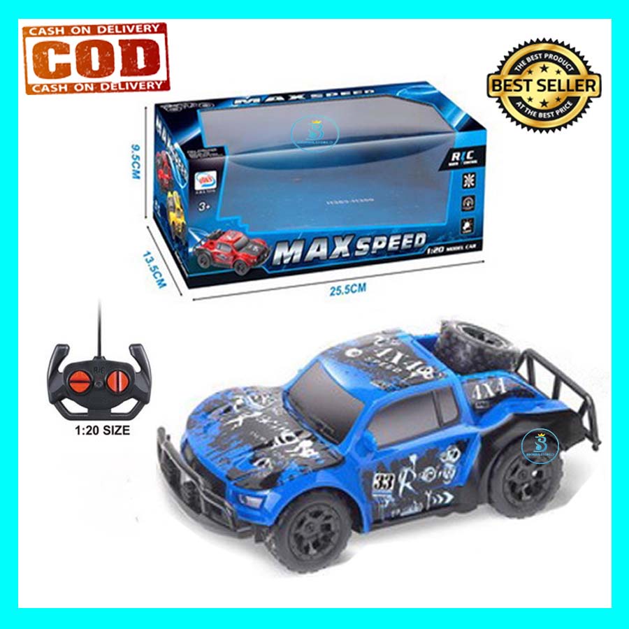 Mainan Anak Remote Control Mobil Max Speed Jeep 1: 20
