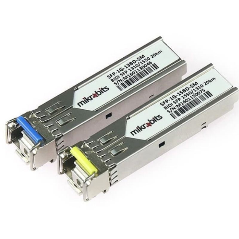 MIKROBITS SFP-1G-BD-SM-20KM TRANSCEIVER ORIGINAL