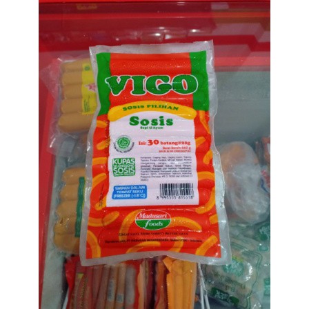 

vigo sosis sapi mix ayam isi 30