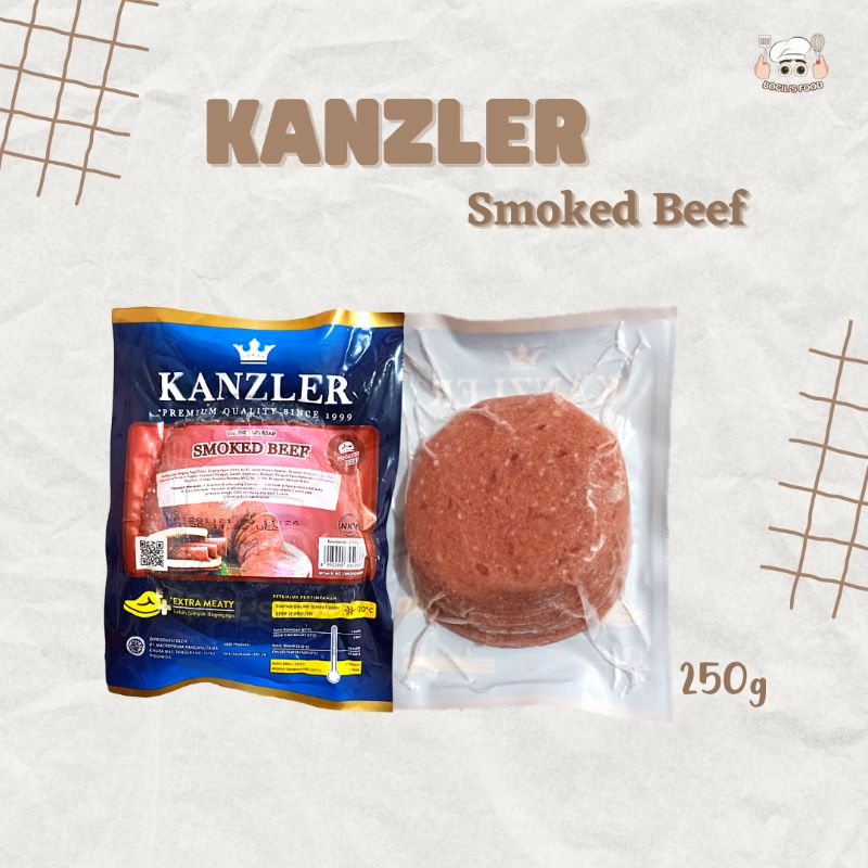 

Kanzler Smoked Beef 250g/Smoked Beef Kanzler 250g/Smoked Beef Frozen/Smoked Beef Beku