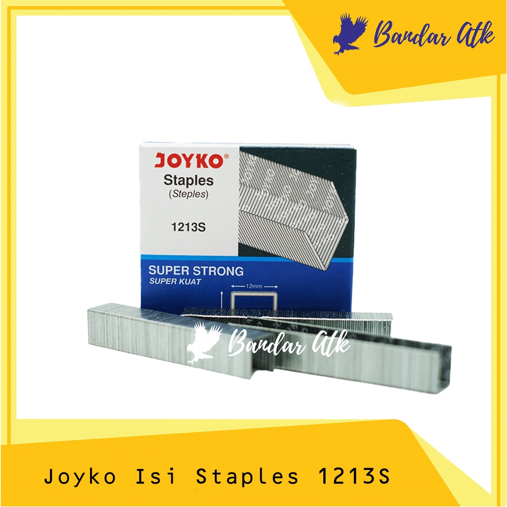 

Isi Stapler Joyko 1213S Heavy Duty Staples Refill Stapler [1 PACK]