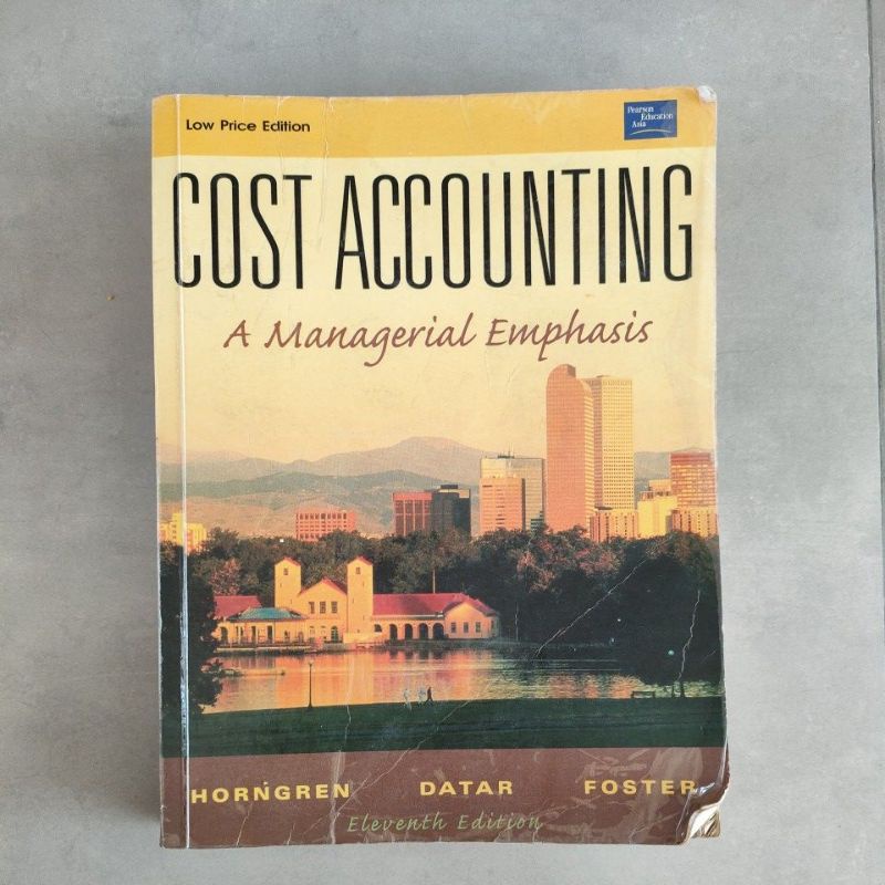 

buku Horngren Cost Accounting A Managerial Emphasis Eleventh Edition