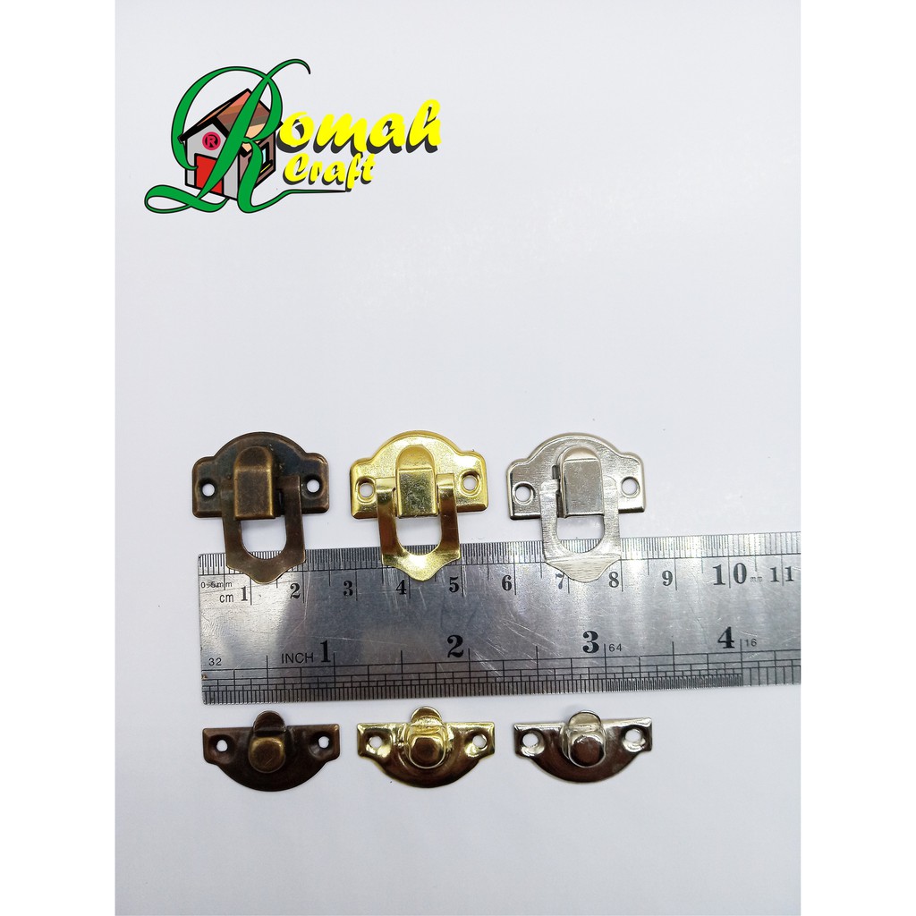 Kunci Pengait  box 26x30 mm kunci kotak perhiasan  M B26 