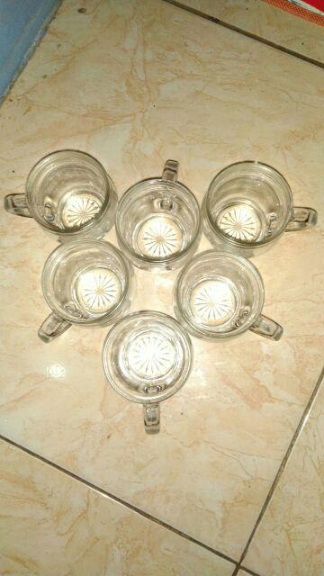 Gelas Sloki Kaca / Shot Glass / Gelas Wine (per 3 Biji)