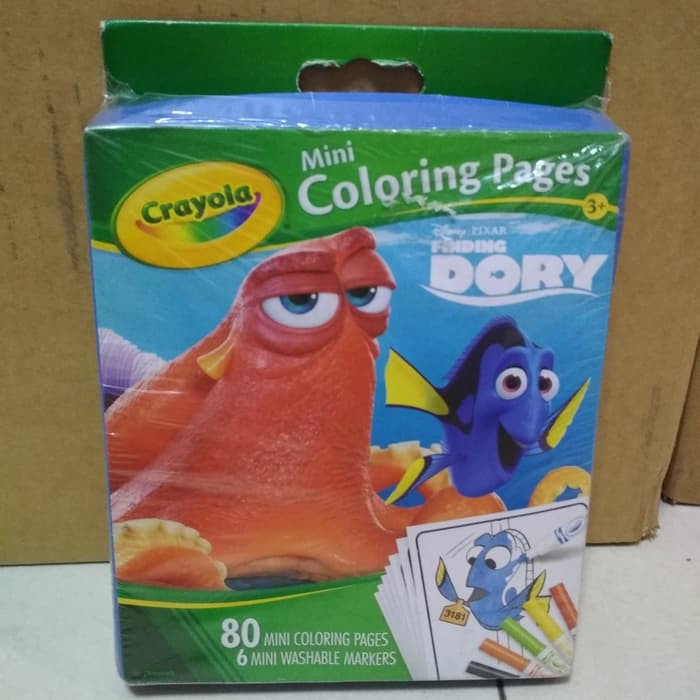 

Crayola Mini Coloring Pages Finding Dory