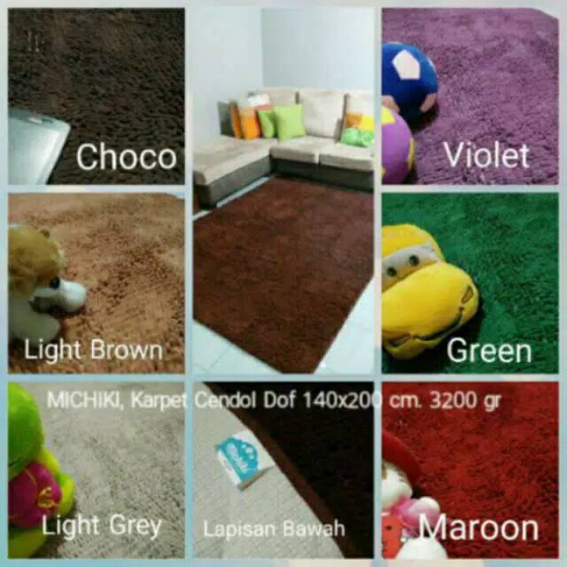 Karpet cendol dof 140x200