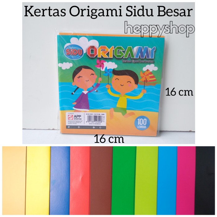 

Senikertas- Kertas Origami Sidu Besar -Kertas-Seni.
