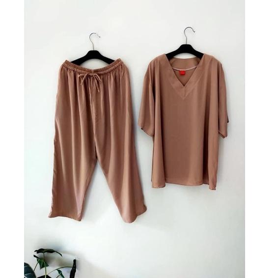 "SM. 782148" STELAN ANDIN RAYON POLOS  SETCEL ANDIN/ ANDIN IKATAN CINTA/ONE SET ANDIN/ONE SET VIRAL/