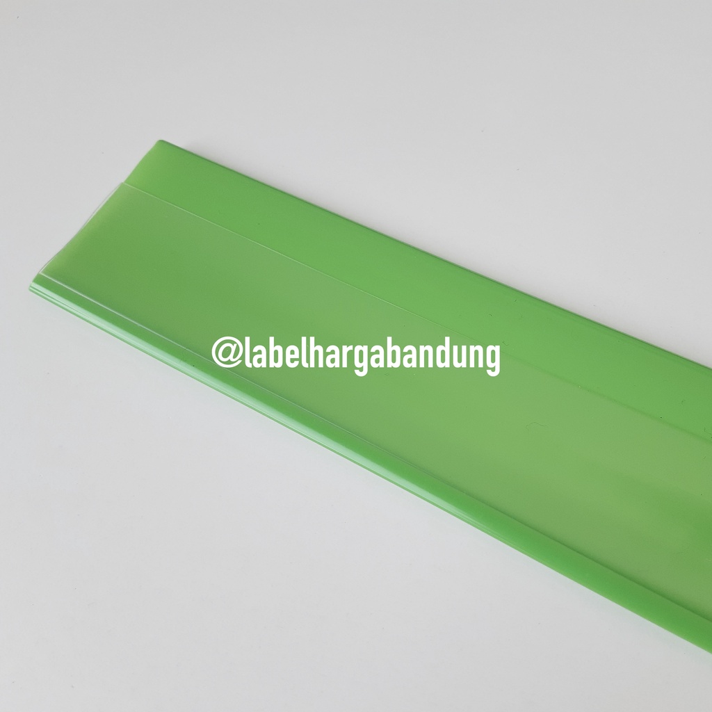 

Label Harga - Price Rail - Priece Tag - Green/Hijau