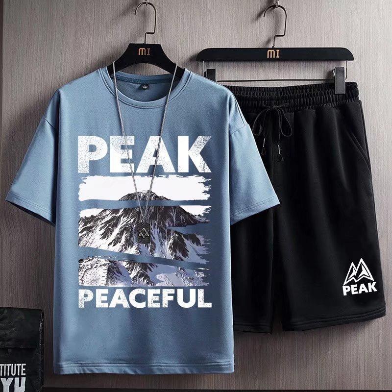 COD/ARPIOSSHOP - STELAN PEAK - SETELAN PRIA SATU SET ( KAOS + CELPEN )