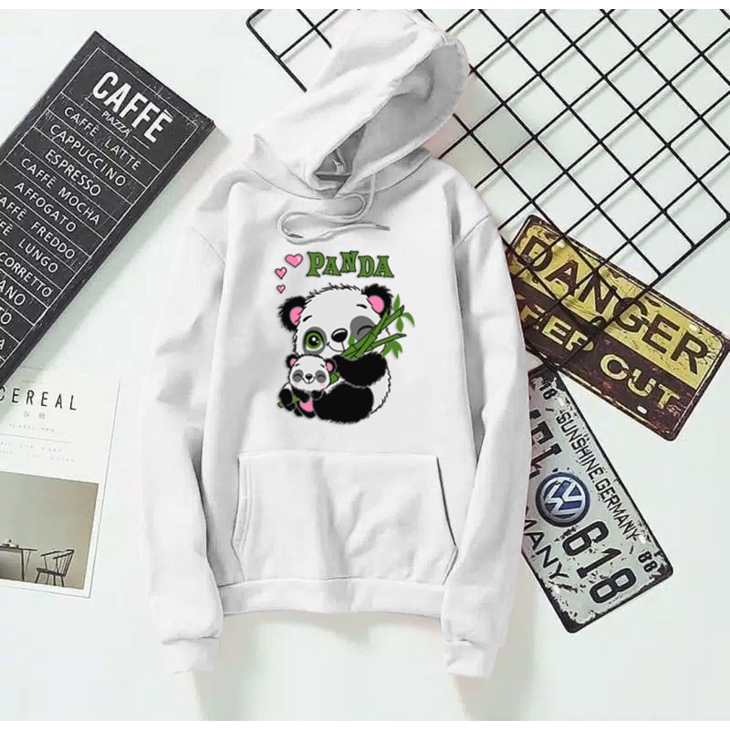 VF - SWEATER HOODIE ANAK LAKI-LAKI &amp; PEREMPUAN PANDA