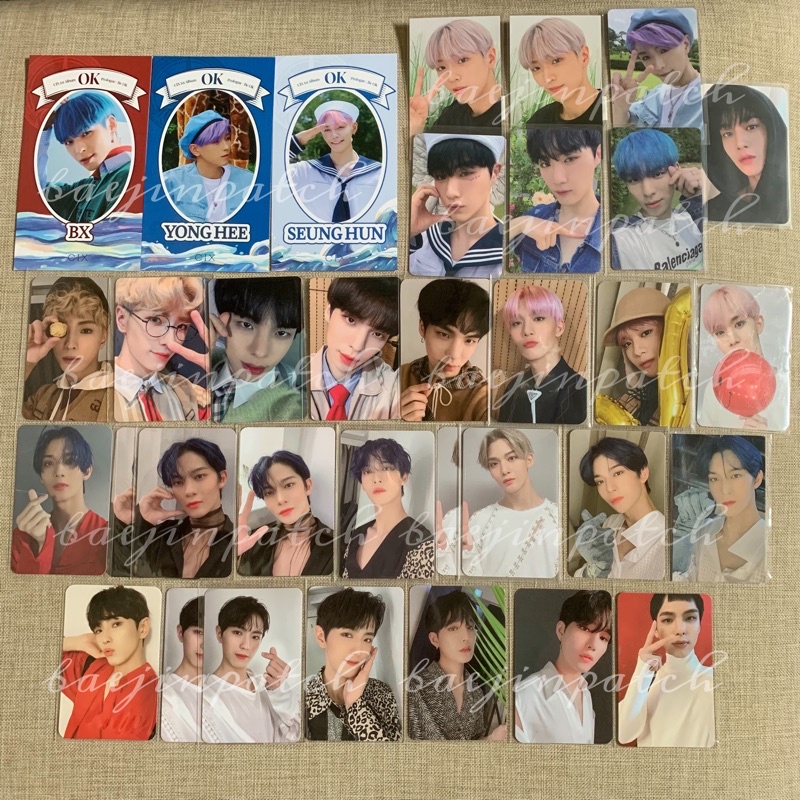 [Read Desc] CIX Photocard PC Benefit Bae Jinyoung Seunghun Yonghee BX Jungle Cinema Wave Be OK Lucky
