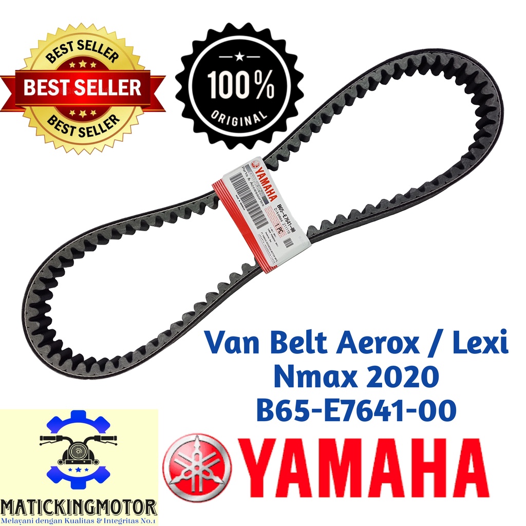 Vanbelt V belt Fanbelt Nmax Aerox 155 Lexi 125 asli  Yamaha Genuine Part