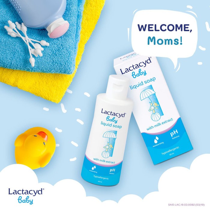 Lactacyd Baby Liquid Soap Cleansing &amp; Moisturizing - Sabun Mandi Bayi