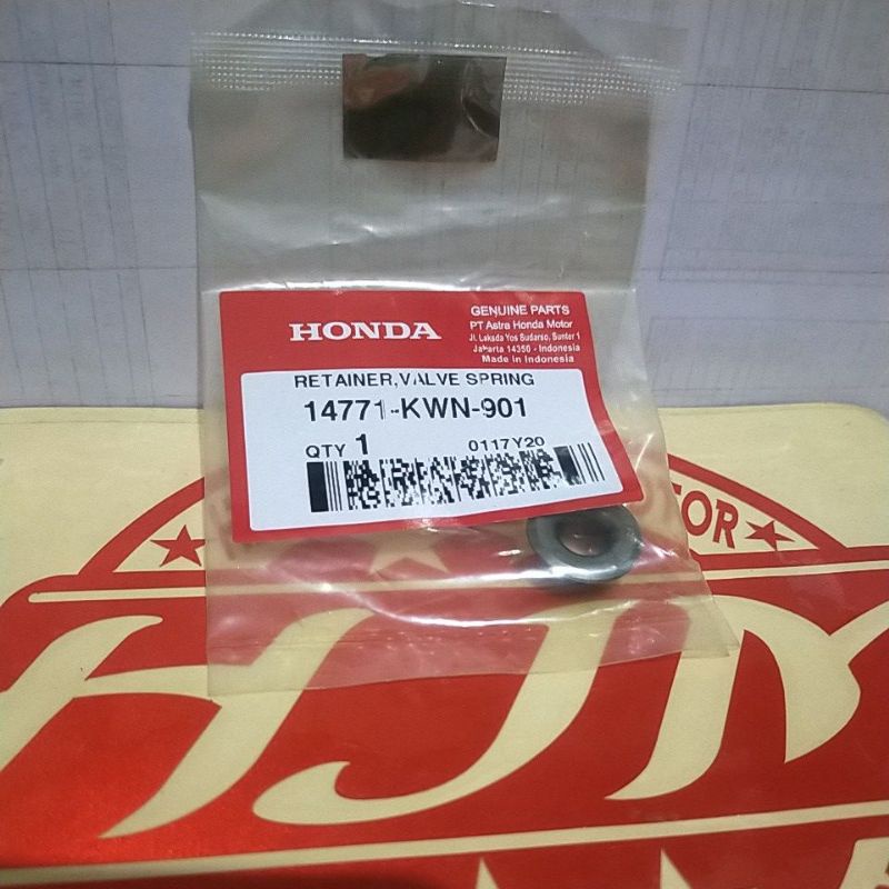 RETAINER RUMAH KUKU KLEP VARIO VARIO 125 VARIO 150 PCX 150 ASLI AHM HONDA 14771 KWN 901 14771 KWN 90