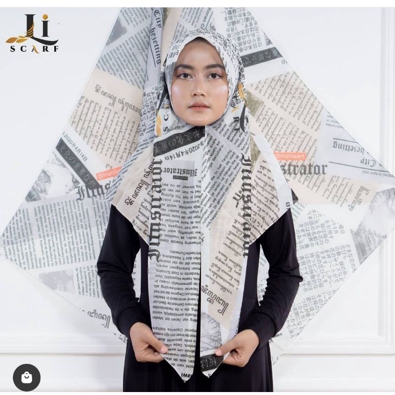 JILBAB KORAN ARAB ORIGINAL LI SCARF