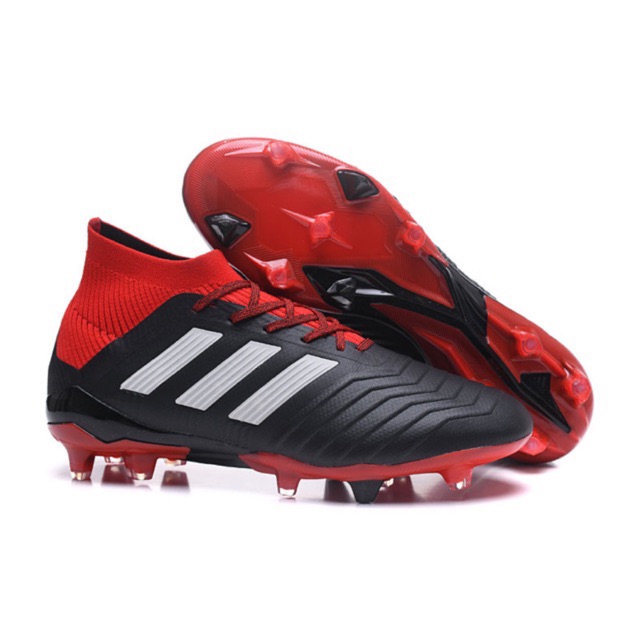 adidas predator black red