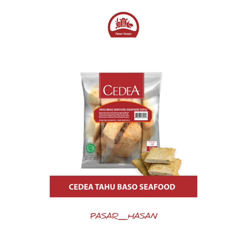 

PASAR HASAN | 500gr Tahu Baso Seafood Cedea | Frozen Food | Sayur Online