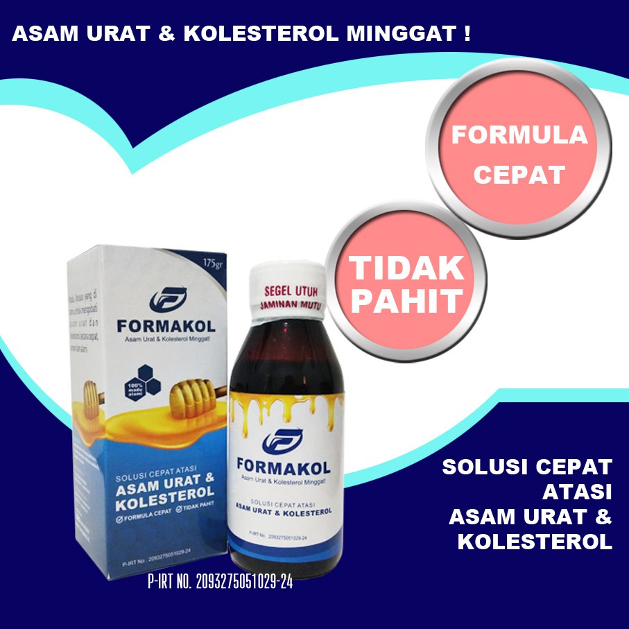 

OBAT MADU HERBAL KOLESTEROL DAN ASAM URAT UNTUK PRIA DAN WANITA