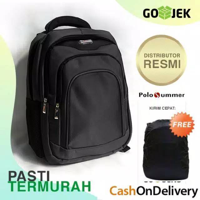 Polo Summer PSR08 Tas Ransel Bisnis / Tas Laptop Original