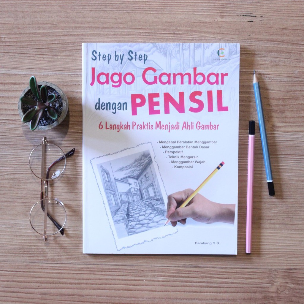 Jual (100 ORIGINAL) BUKU PANDUAN MENGGAMBAR /STEP BY STEP JAGO GAMBAR