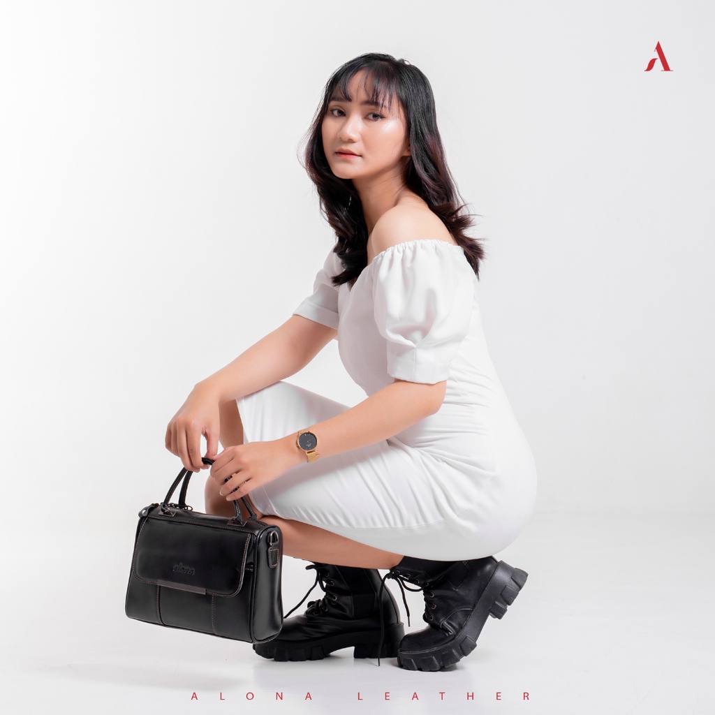 Waistbag Wanita Tas Handbag Selempang Kulit Original Alona Hestia