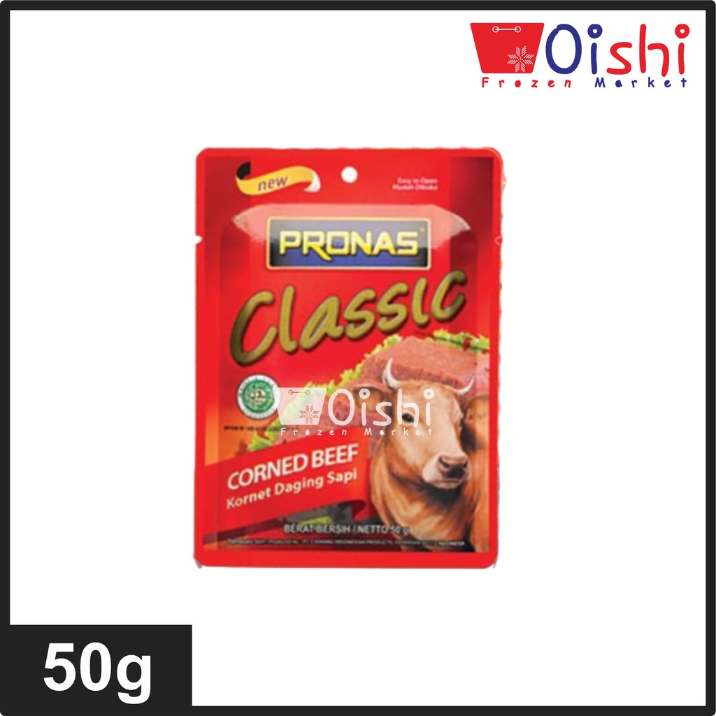 

Pronas Kornet Sapi Original kemasan sachet 50 g