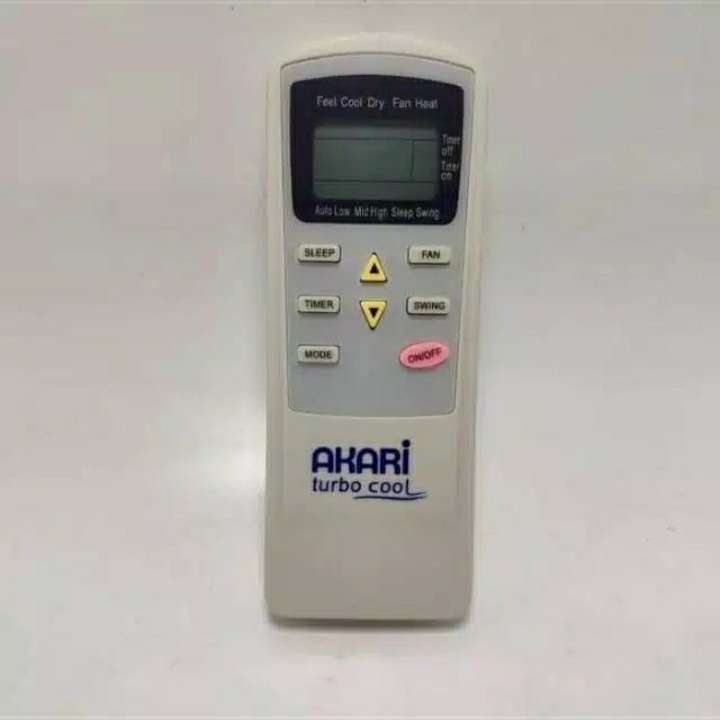 Remote Ac Akari Turbo Cool