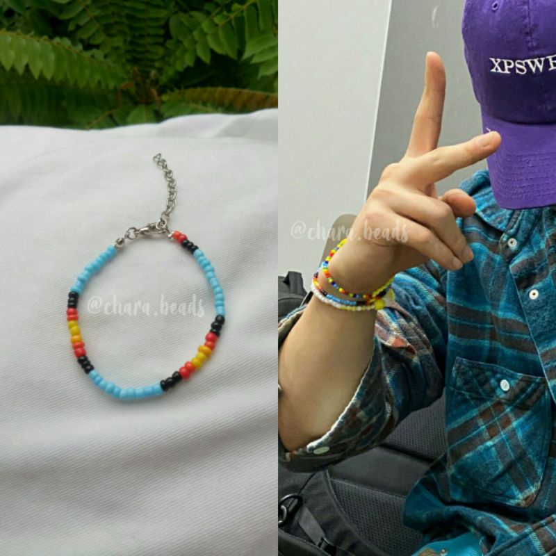 gelang wonho // wonho beads bracelet
