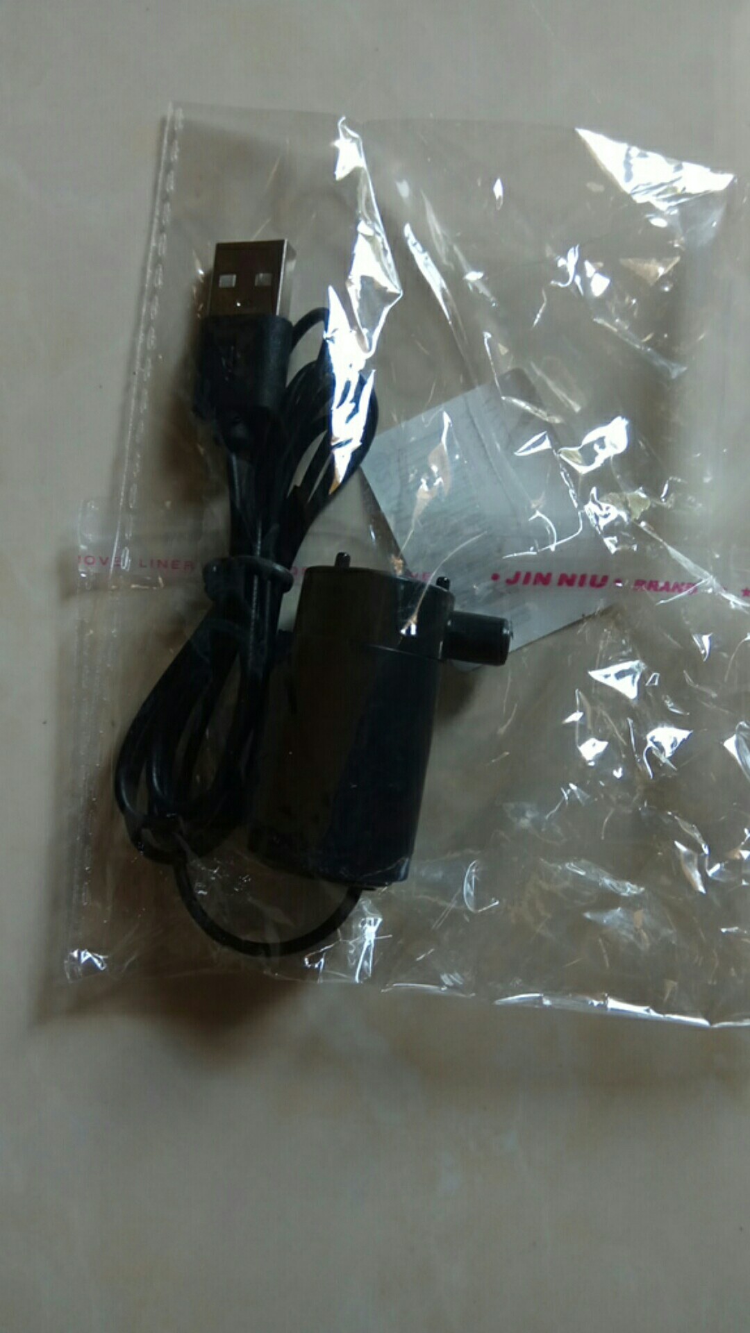 Pompa Air Micro Submersible Mini Dc 5v 2-3l / Min Untuk Akuarium Ikan