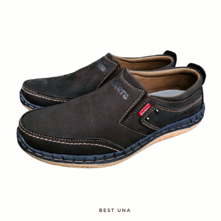 Sepatu Kickers Kickers Kulit Kickers Pria Berbahan Kulit Asli Casual Kerja Harga Murah